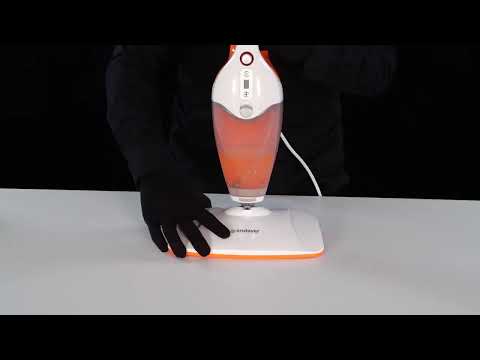 Миниатюра изображения товара Пароочиститель Endever Odyssey Q-622 (белый/оранжевый)