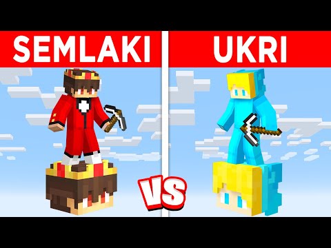 Semlaki BLOCK vs Ukri BLOCK Sichere Basis Bau Challenge in Minecraft