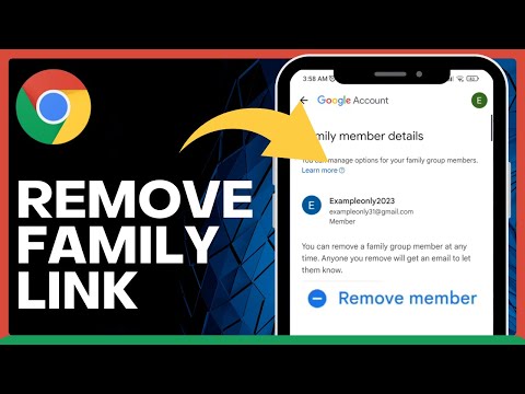 How To Remove FAMILY LINK From GOOGLE Account! (Easy Method)