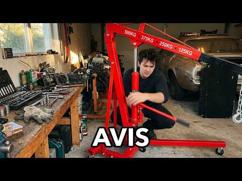 Grue WilTec 500kg : mon avis après test complet