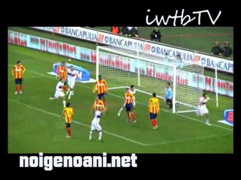 Lecce Genoa 1-3 Toni Ranocchia Rossi 2010/2011