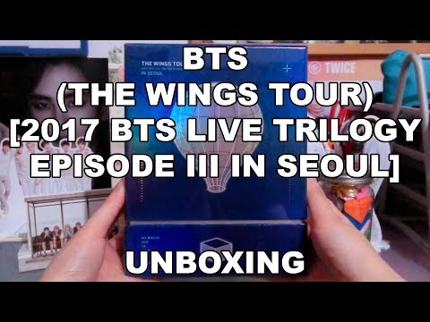 UNBOXING | BTS - The Wings Tour DVD (2017 BTS Live Trilogy Episode III in Seoul)