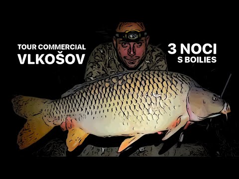 3 NOCI S BOILIES NA VLKOŠOVĚ - RYBAŘENÍ S KUBÁKEM - TOUR COMMERCIAL - Zase mě zachránil SCOPEX SQUID