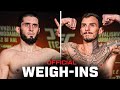 Makhachev Vs Moicano Fighter Weigh Ins UFC 311