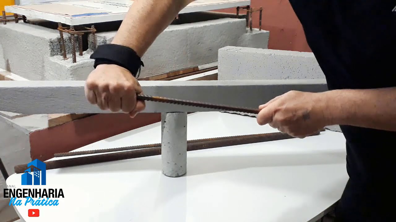 Forças no CONCRETO ARMADO...CONCRETO resiste à TRAÇÃO?