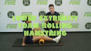 Lower Extremity Foam Rolling Hamstring-60-sec thumbnail