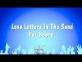 Love Letters In The Sand - Pat Boone (Karaoke Version)