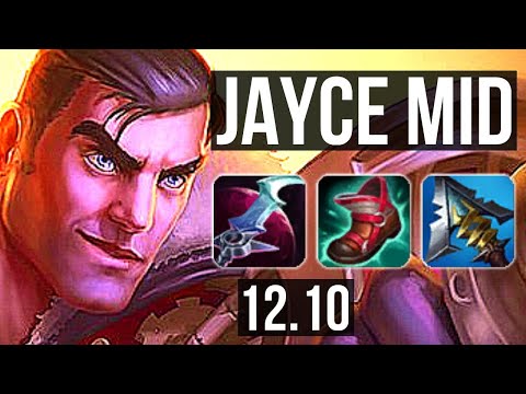 JAYCE vs ANNIE (MID) | 9 solo kills, 400+ games, 800K mastery, Dominating | NA Diamond | 12.10