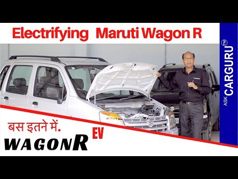 WagonR 2900kms without Petrol | Wagon R अब Electric बन गयी है | Range | Electric kit | Ask CARGURU Video