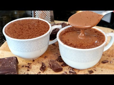 VERY CREAMY AND SUPER EASY HOT CHOCOLATE I Dad's Recipes