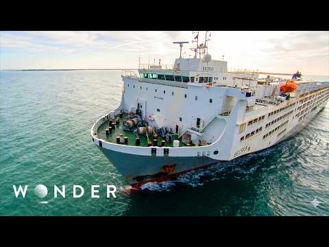 Inside The World's Largest $100 Million Livestock Carrier