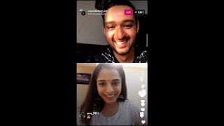 Pooja Sharma - Sourabh Raaj Jain Instagram Live  M