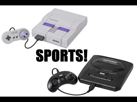 Genesis Vs Super Nintendo Sports games, part 1