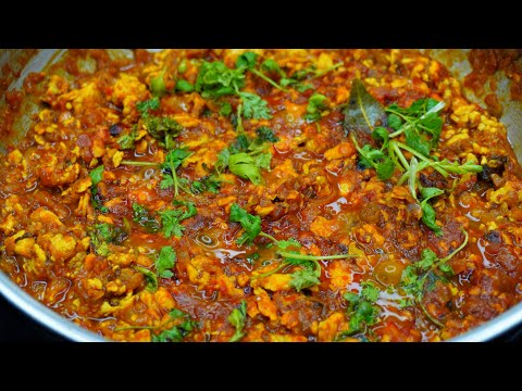 EGG BHURJI GRAVY | ANDA BHURJI CURRY | EASY EGG CURRY RECIPE | Ohsomecook