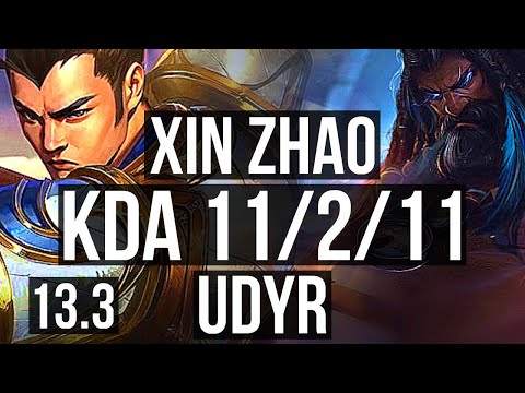 XIN vs UDYR (JNG) | 11/2/11, 900K mastery | TR Master | 13.3