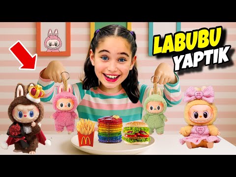 ELİF SİNEM LABUBU YAPTI ‼️ ANNESİ LABUBU İÇİN YEMEKLER YAPTI !!