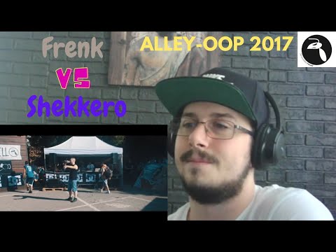 Reazione Alley-OoP! Freestyle Battle 2017 - Quarti - SHEKKERO vs FRENK REACTION