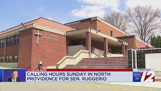 Calling hours Sunday in North Providence for Sen. Ruggerio