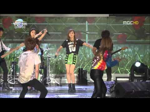 120815 FTISLAND & F(x) - Like The Birld @MBC  DMZ Peace Concret