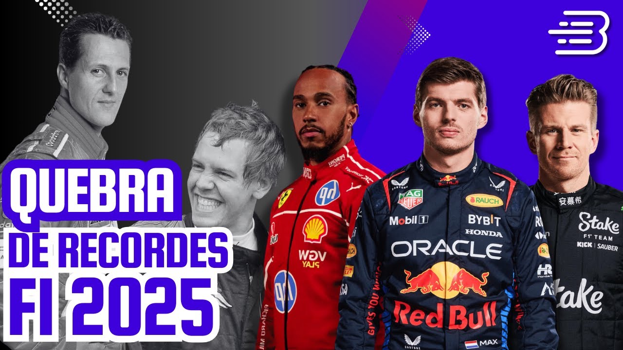 Os Prováveis Recordes da FÓRMULA 1 para 2025 👀