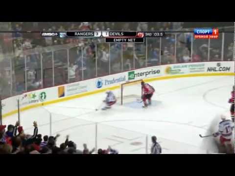 4:1 Goal Marian Gaborik (Rangers & Devils) NHL, December 20, 2011