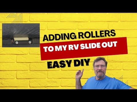 ADDING ROLLERS TO MY RV BEDROOM SLIDE OUT