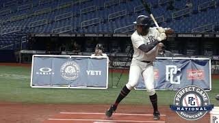 Derrick Mitchell,OF,John Paul II High School Class of 2023,, Swing Mechanics at 250 FPS Left mov
