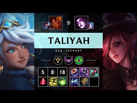 Taliyah Support vs Morgana - BR Master Patch 25.17