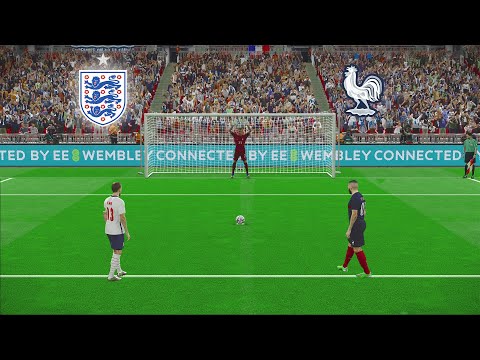 England vs France - Kane vs Benzema [Penalty Shootout] - PES 2021