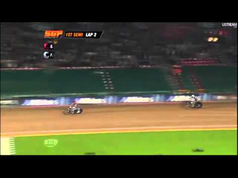 1 Semi-final and 2 semi-final Danish speedway GP 2012