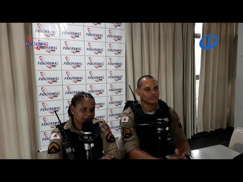 Equipe da Patrulha de Prevenção à Violência Doméstica compartilha informações sobre suas atividades