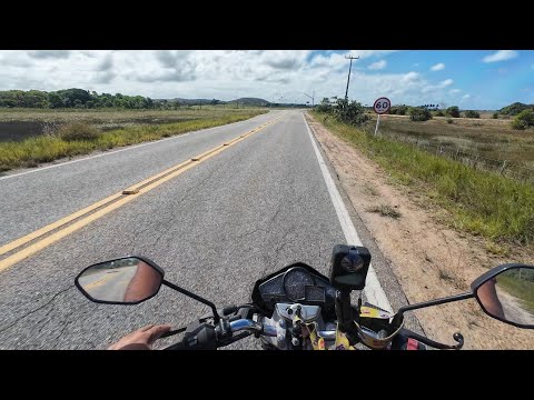Viagem de Moto: Estrada da Caueira a Itaporanga d'Ajuda