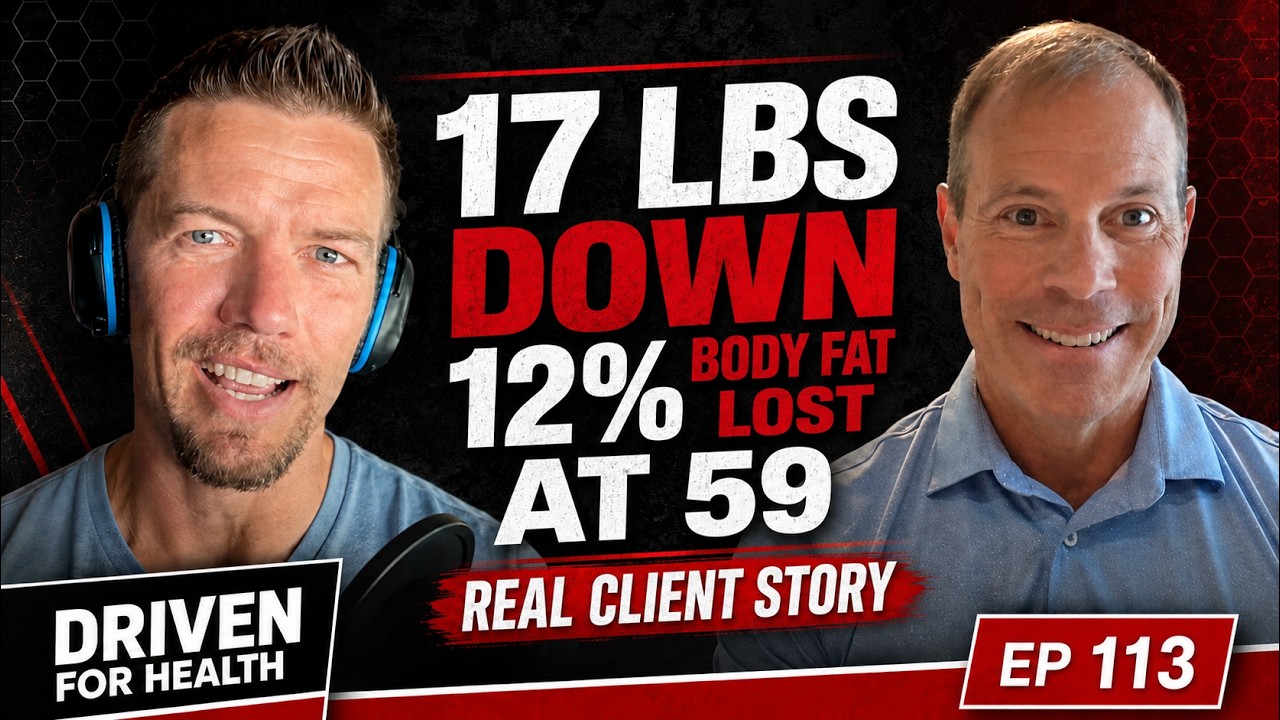 At 59, He Dropped 12% Body Fat, 17 lbs and 2 Inches Off His Waist in 100 days - 113