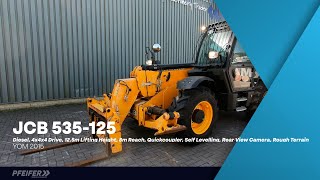JCB 535-125 Diesel, 4x4x4 Drive, 12.5m Lifting Height, telehandler for sale - Image 4 | Forkliftonline JCB 535-125 Diesel, 4x4x4 Drive, 12.5m Lifting Height, telehandler | Image 4 - Forkliftonline