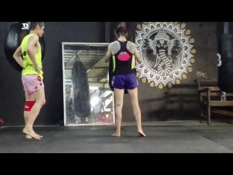 More of Learning the Pull Throw on the Bag With Karuhat | Muay Thai