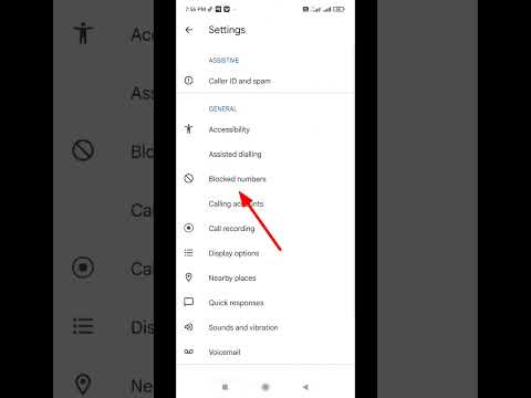 How to chack black list number in redmi // how to show black list number in #redmi #shorts