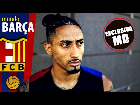 BARÇA | RAPHINHA : "No me importa la competencia" ENTREVISTA EXCLUSIVA | FC BARCELONA