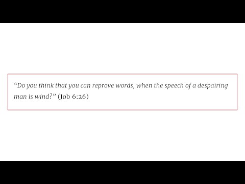 Solid Joys (January 16): Words for the Wind // Devotional by John Piper