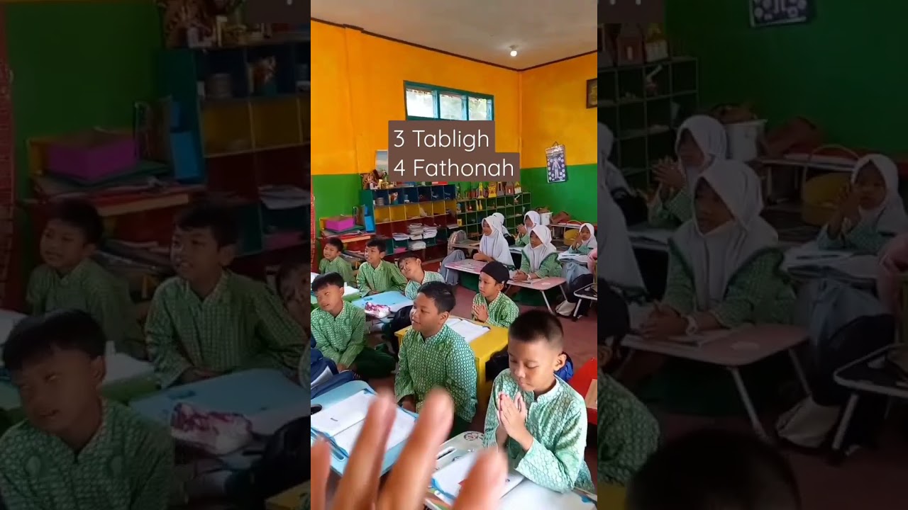 Tepuk Sifat Rasul,Mapel PAI Kelas 4 #videoshort #mapelpai