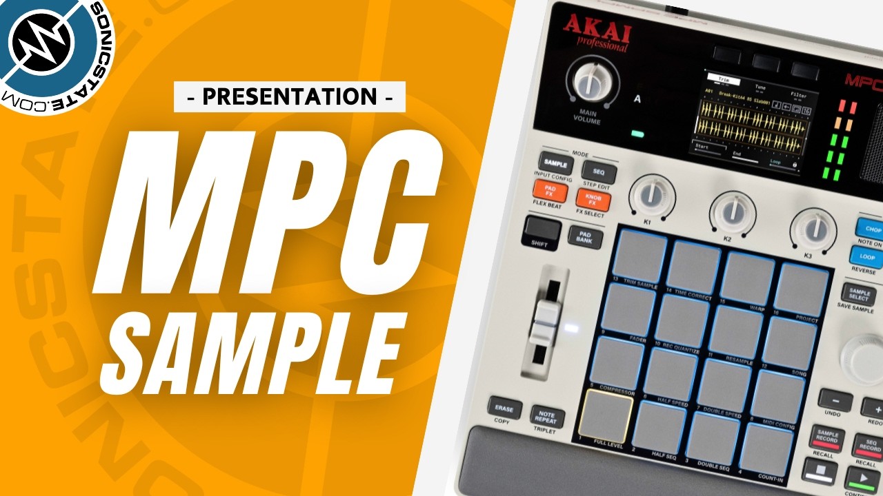 Video thumbnail for The New AKAI MPC Sample - Andy Mac Presents
