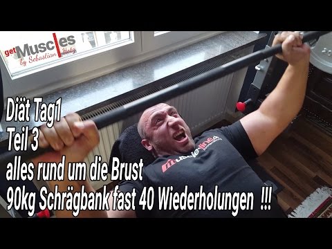 Projekt 2017 - Diät Tag1 Teil3 - alles rund um die Brust 39/90