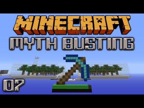 Tool & Weapon Durabilty Myths [Minecraft Myth Busting 07]