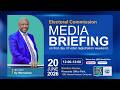 LIVE IEC Media Briefing Voter Registration Weekend 1 Saturday LGE 2026