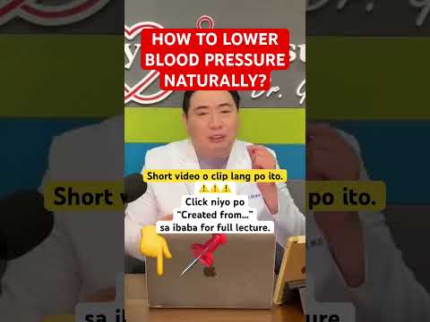 How To Lower BP Naturally