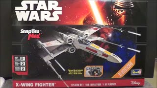 Star Wars BIG 1/30th X-Wing Fighter SnapTite Max Model Kit Review