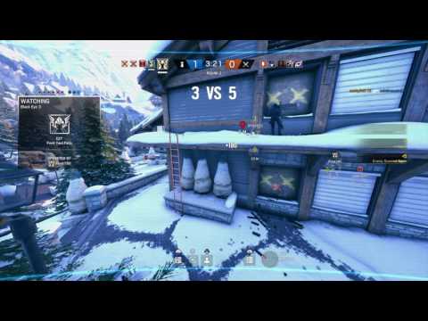 R6 Siege 1 v 5 ACE & Bomb Defuse Clutch