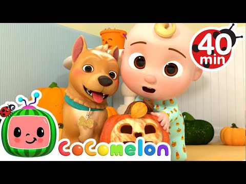 Peek-a-BOO Song Halloween Edition + More Nursery Rhymes & Kids Songs - CoComelon