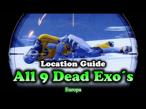 All Dead Exo Locations on Europa (Destiny 2) [Beyond Light]