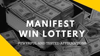 MOST POWERFUL AFFIRMATION:  THAT WIN YOU THE JACKPOT LOTTERY (100% TESTED) "Millionaire Mindset"
