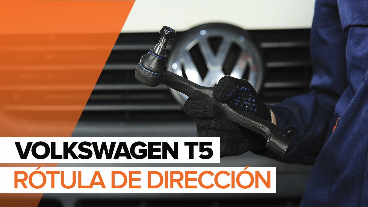 Cómo cambiar: rótula de dirección - VW Multivan T5 | Guía de sustitución